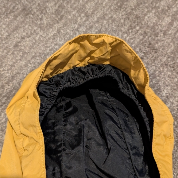 The North Face Mustard Yellow and Black Hooded Dryvent Antora Rain Jacket - 4T - Picture 6 of 12